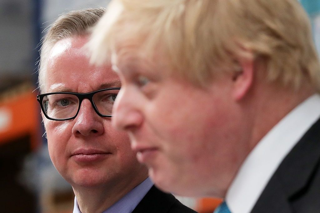 Next prime minister boris johnson michael gove