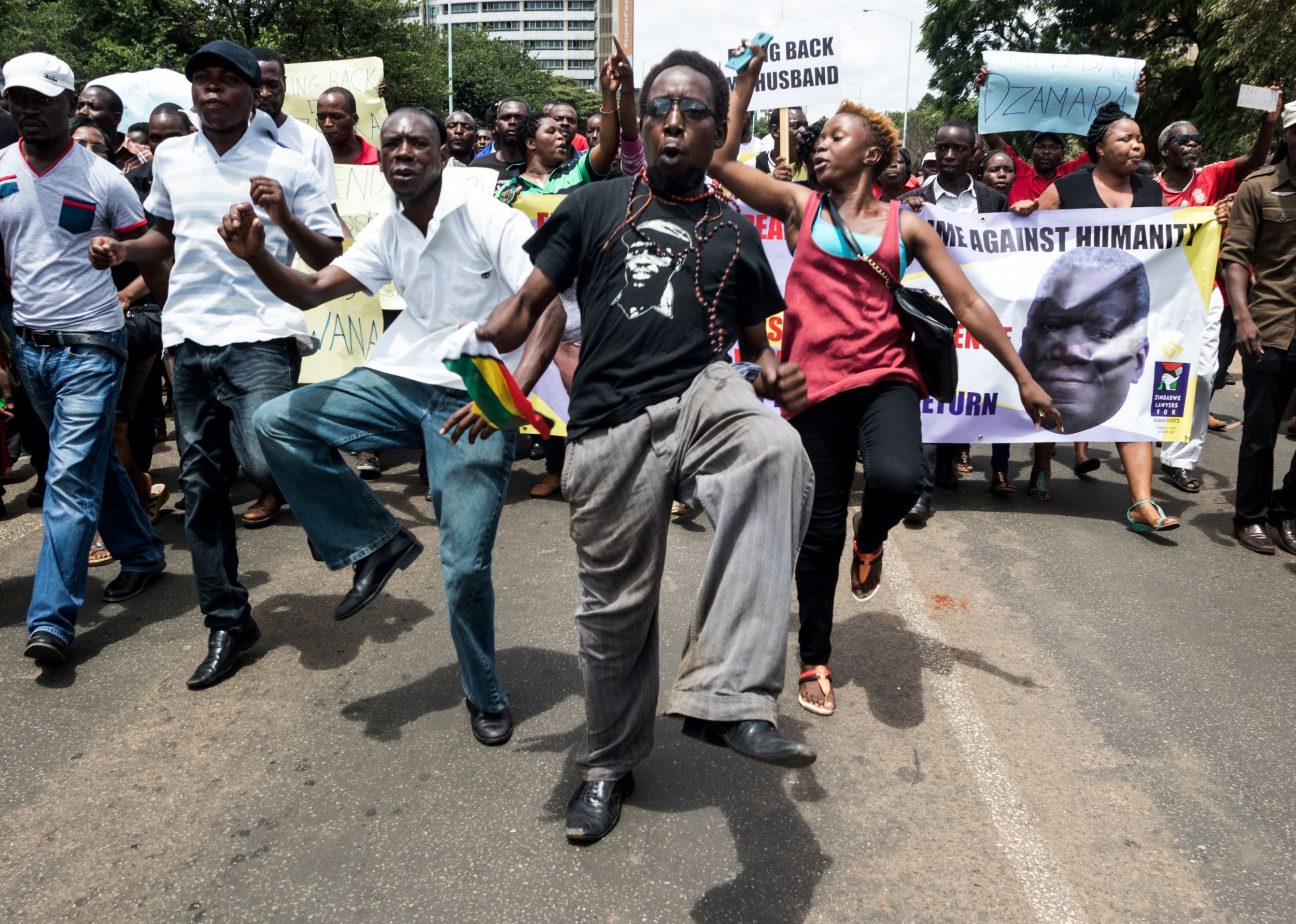 Itai Dzamara march