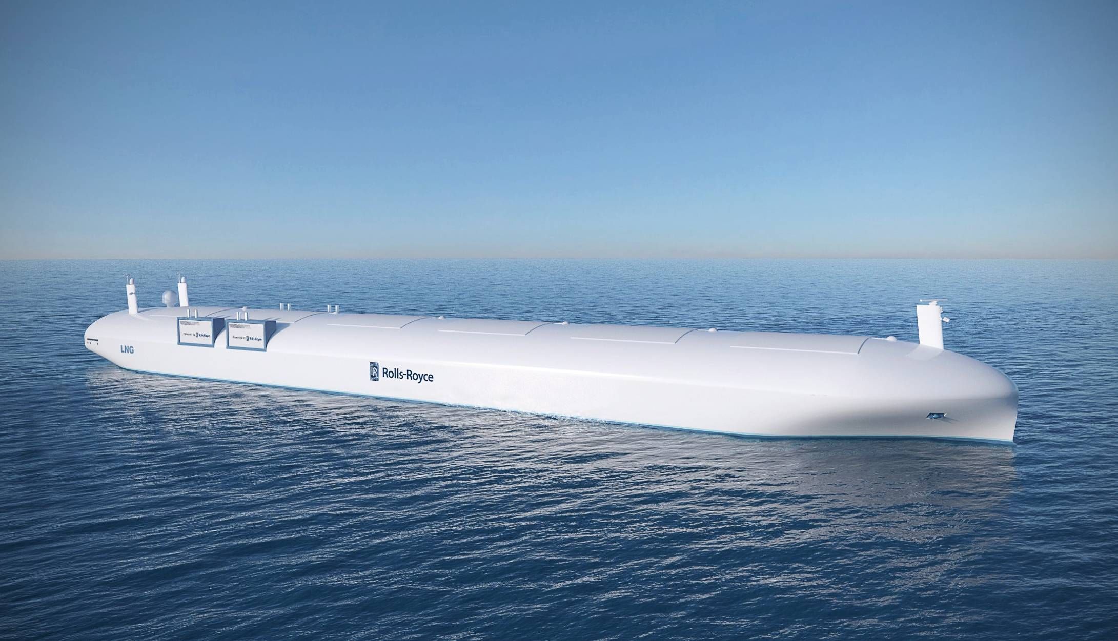 rolls royce autonomous drone cargo ship