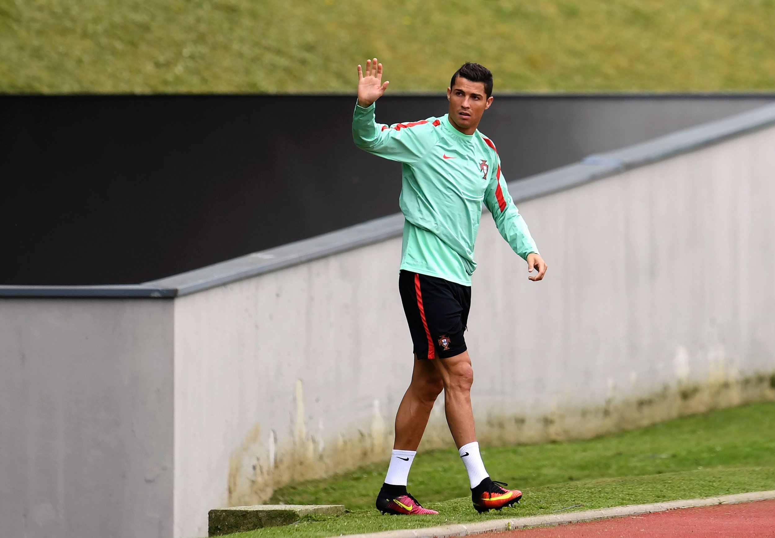 Portugal captain Cristiano Ronaldo.