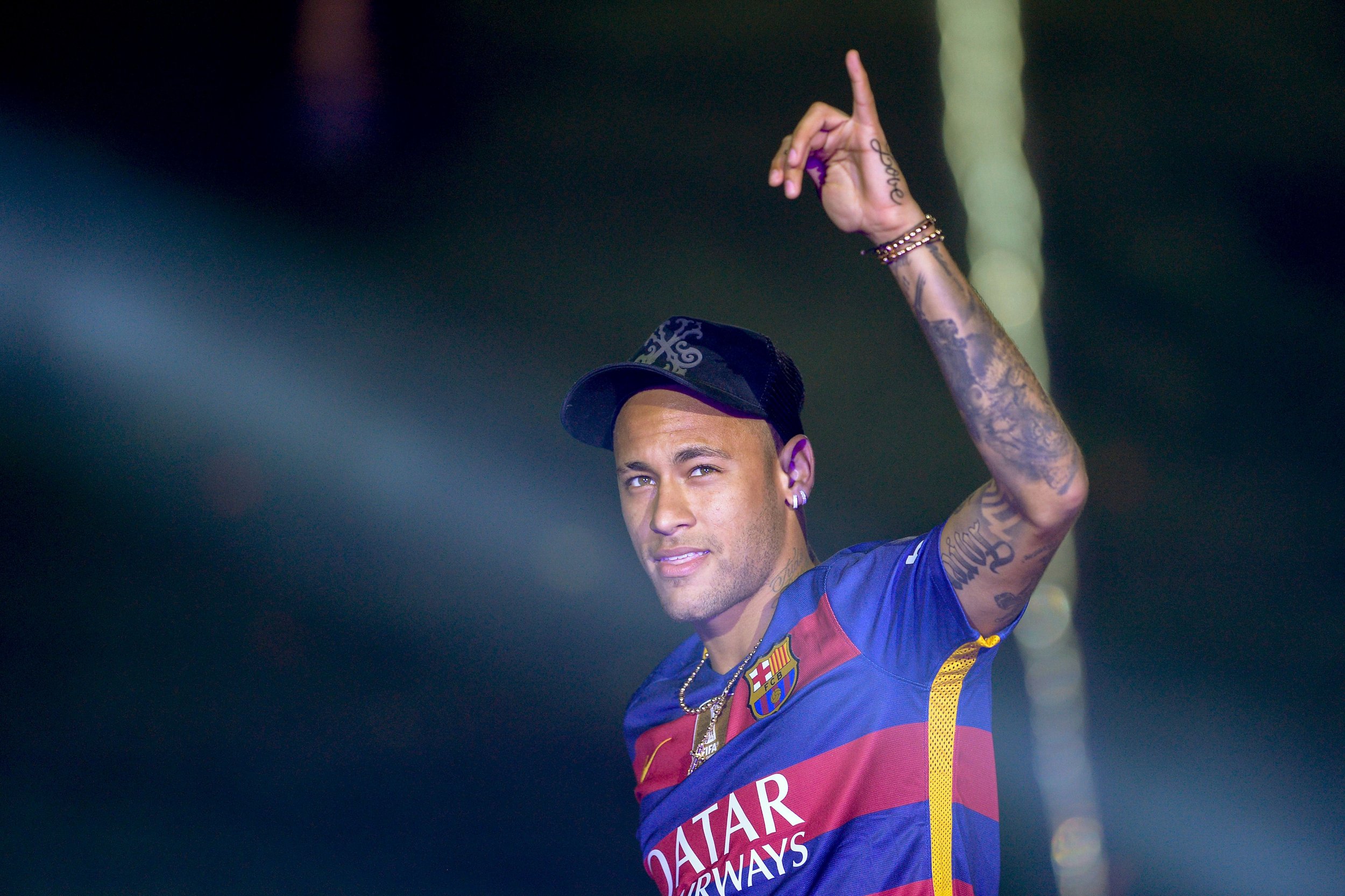 Barcelona star Neymar.