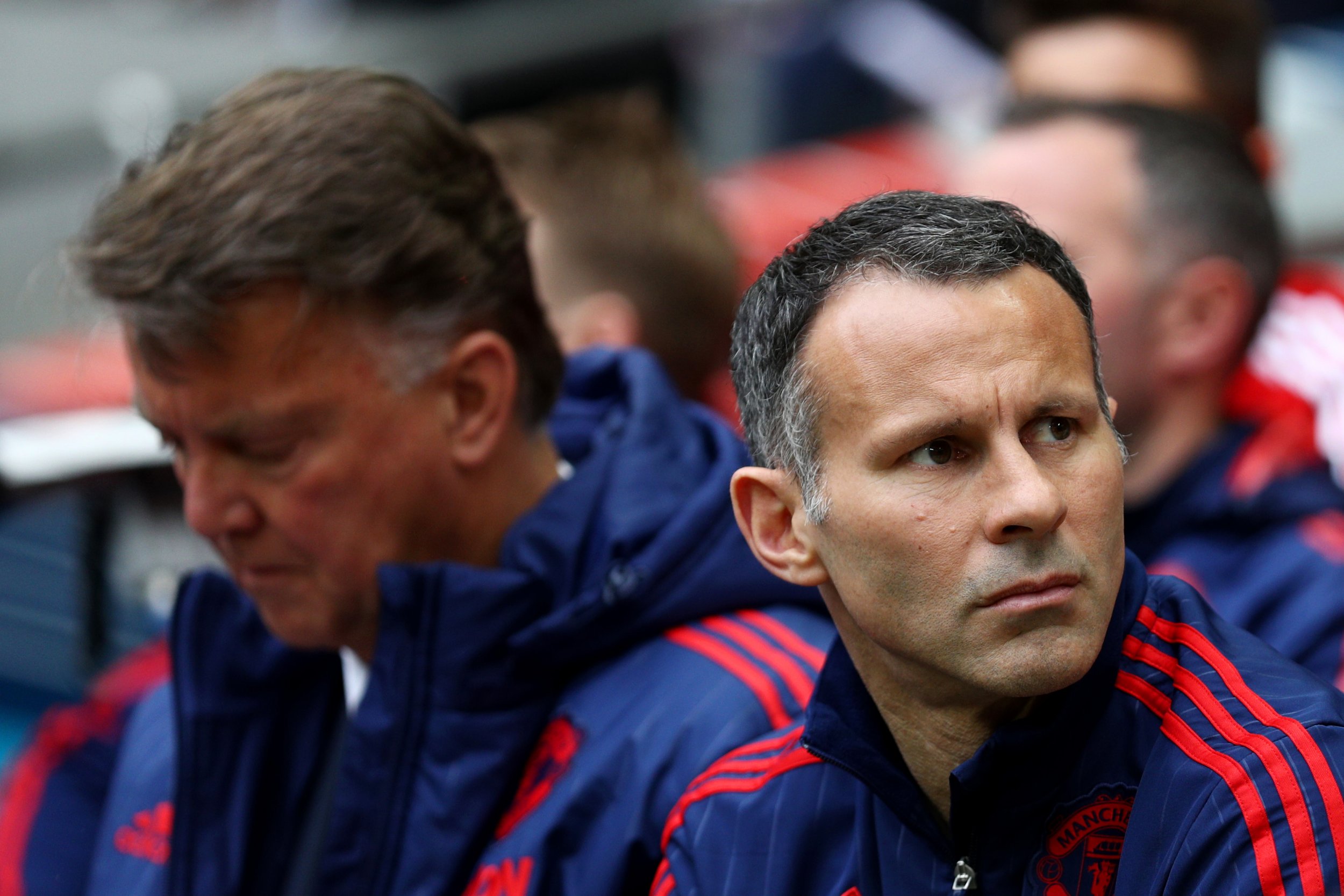 Ryan Giggs, right, has reportedly left Manchester United.