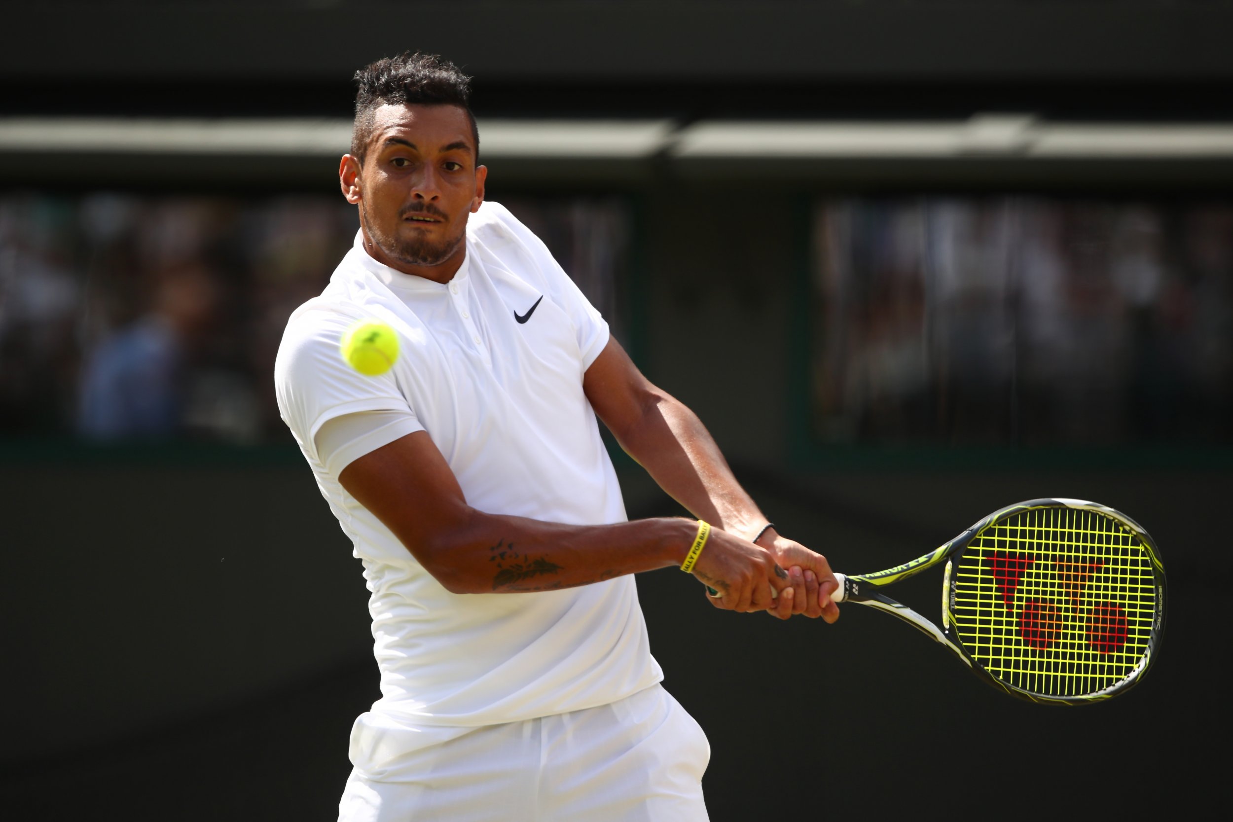 Australian tennis star Nick Kyrgios