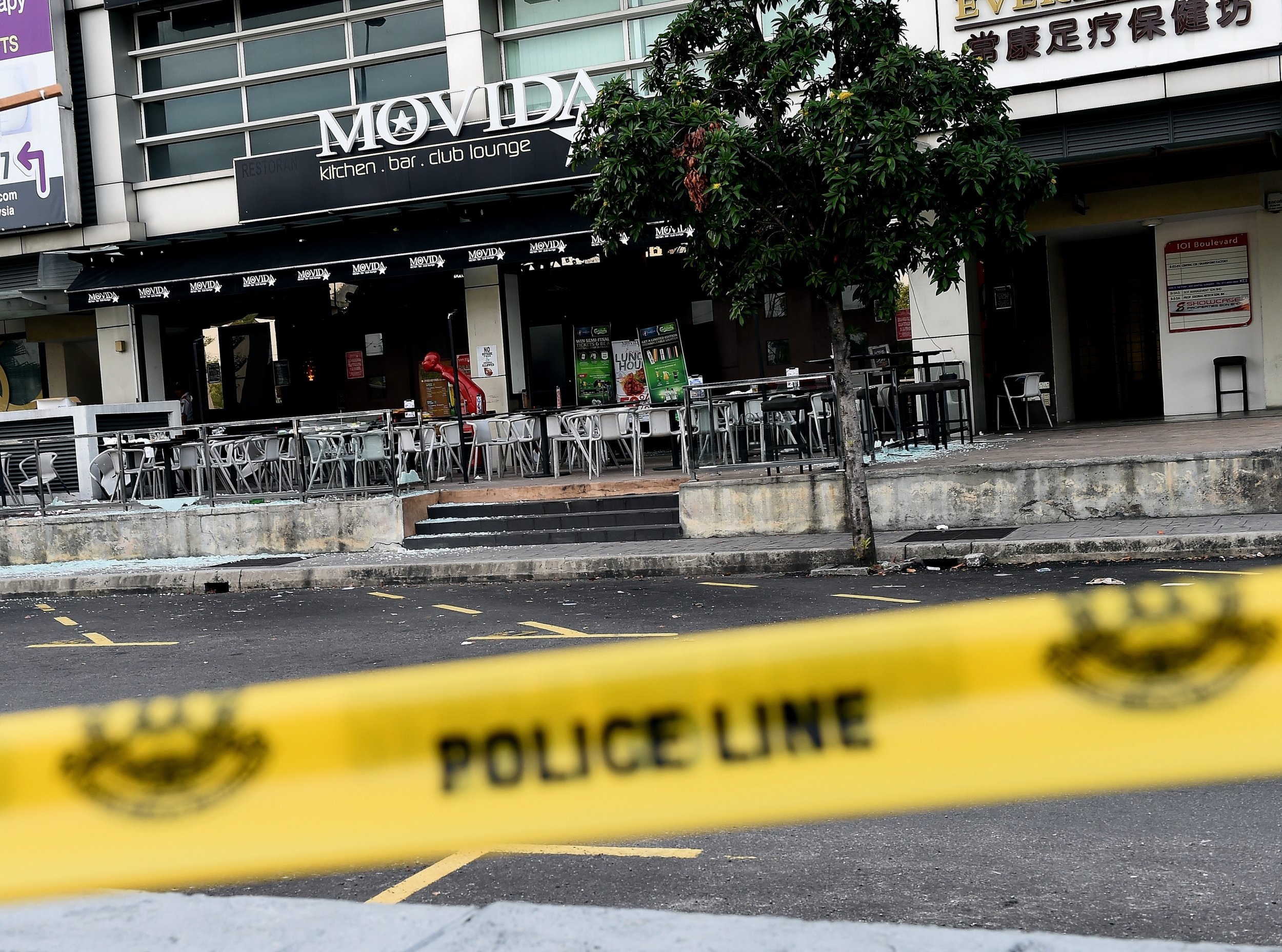 Malaysia grenade attack