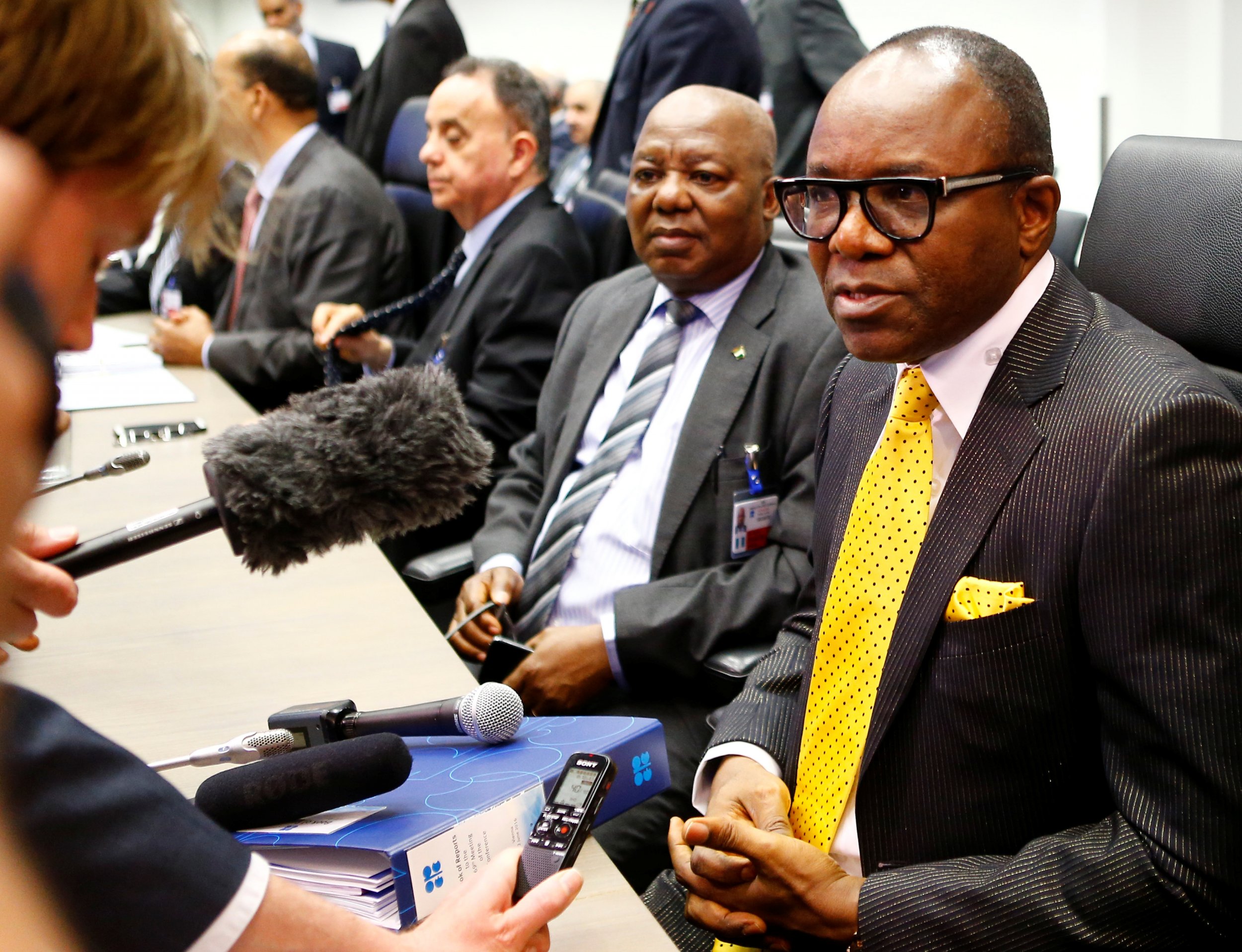 Nigerian oil minister Emmanuel Ibe Kachikwu