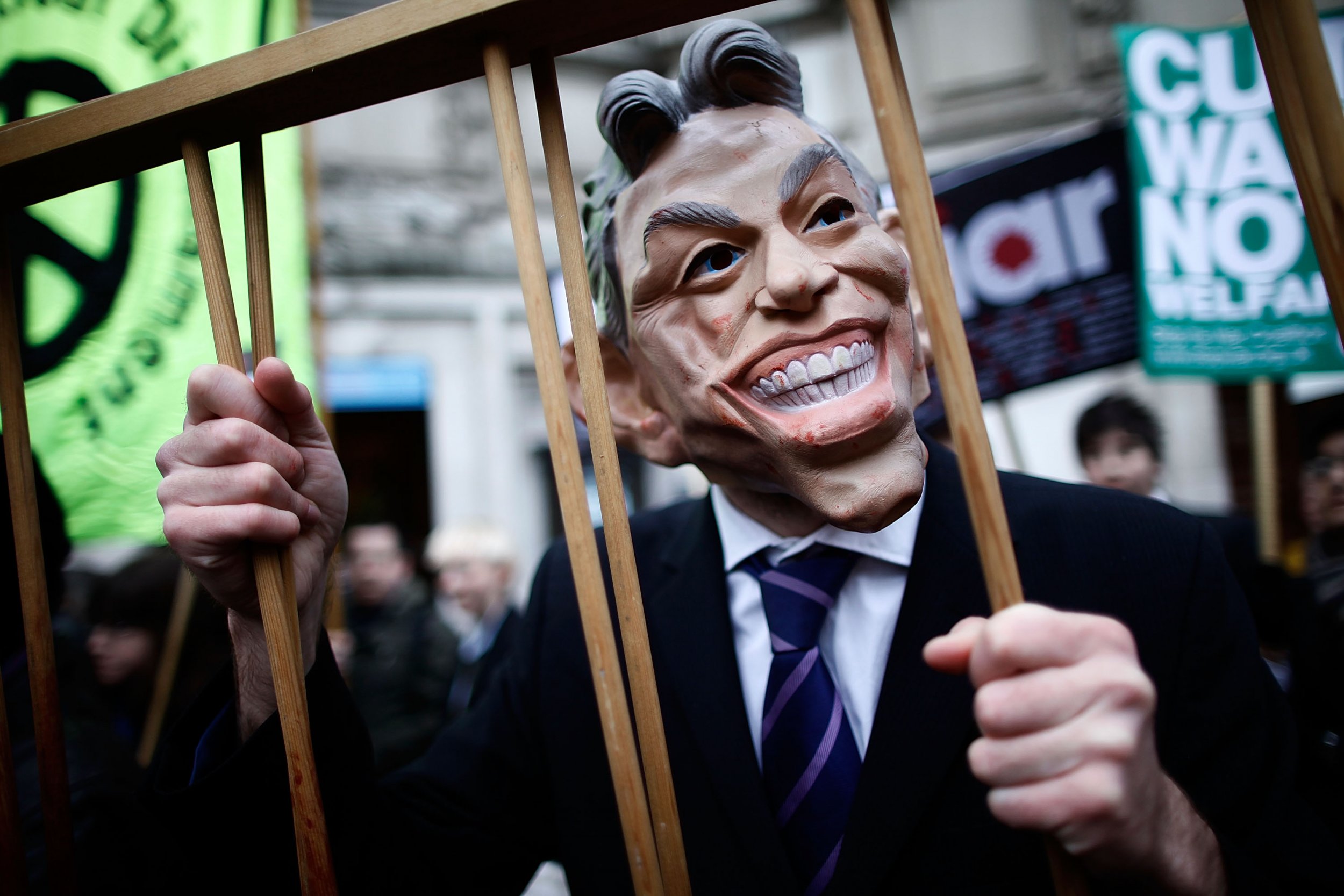 Tony Blair mask