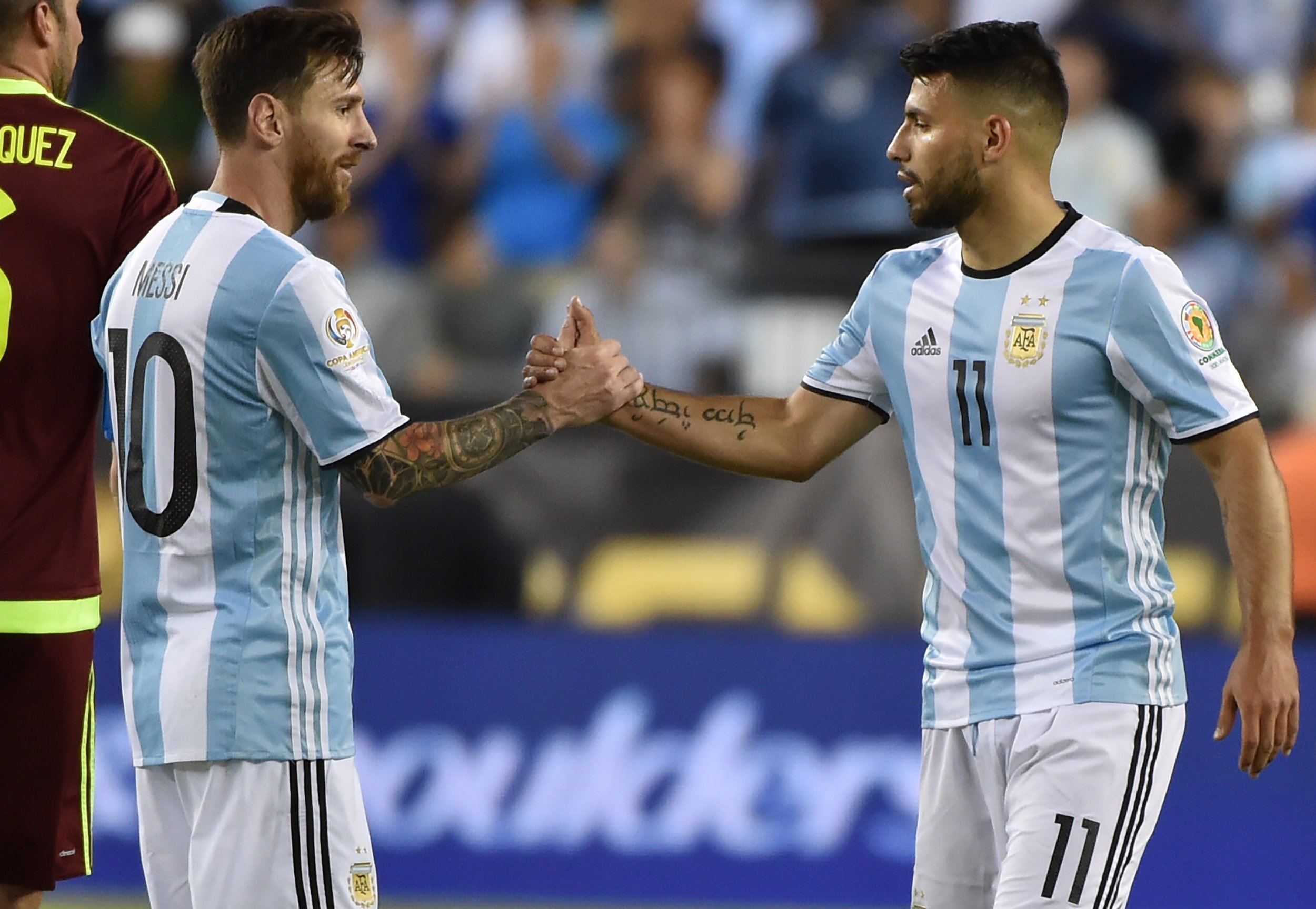  Sergio  Aguero  Will Quit Argentina If Lionel Messi  Doesn 