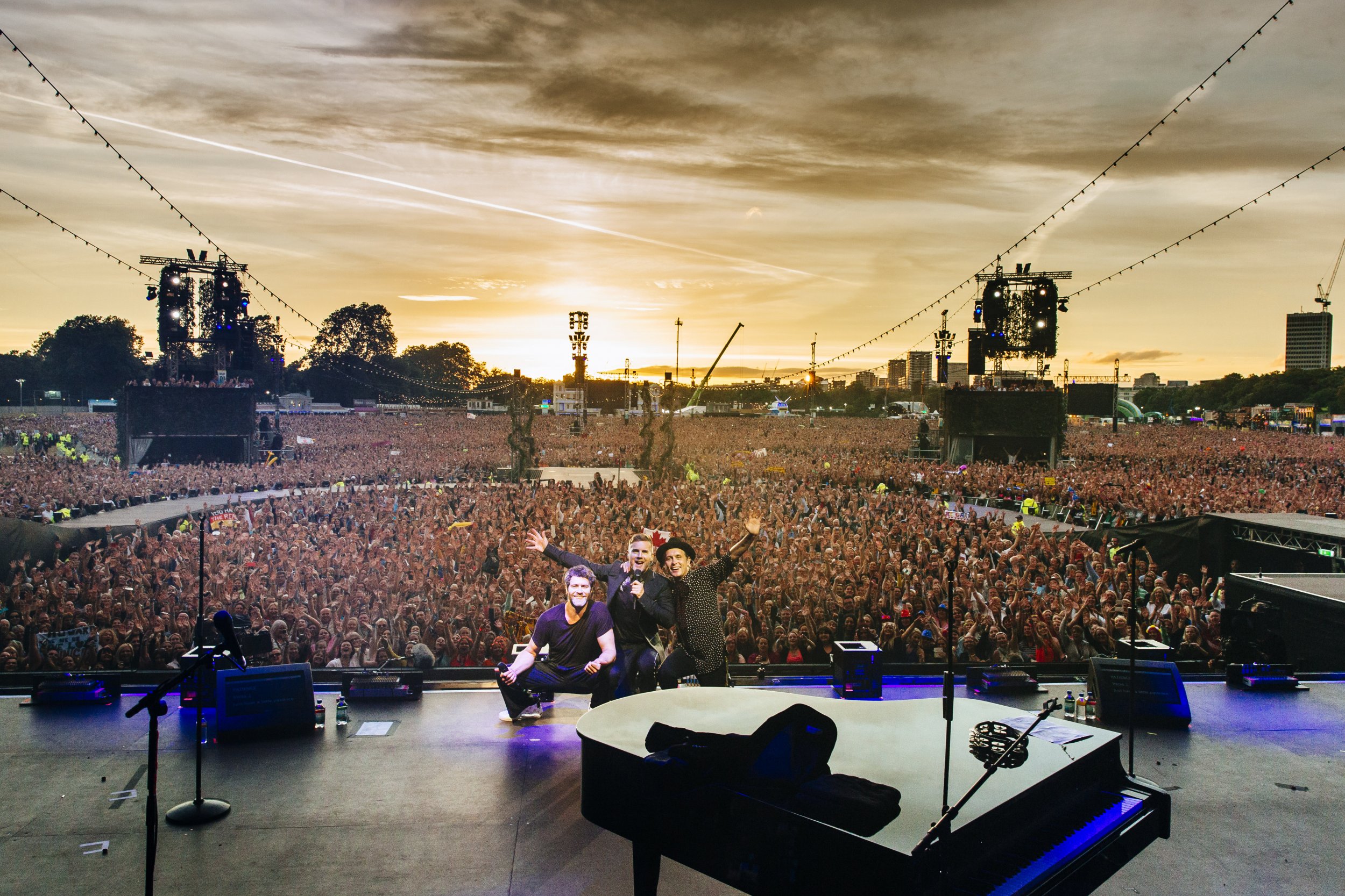 Take That at BST Hyde Park