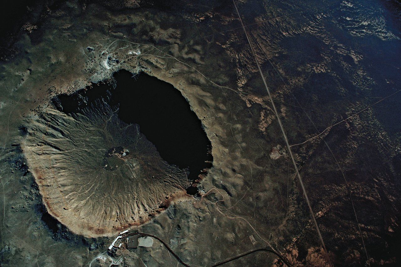 Астероидный кратер в Антарктиде
