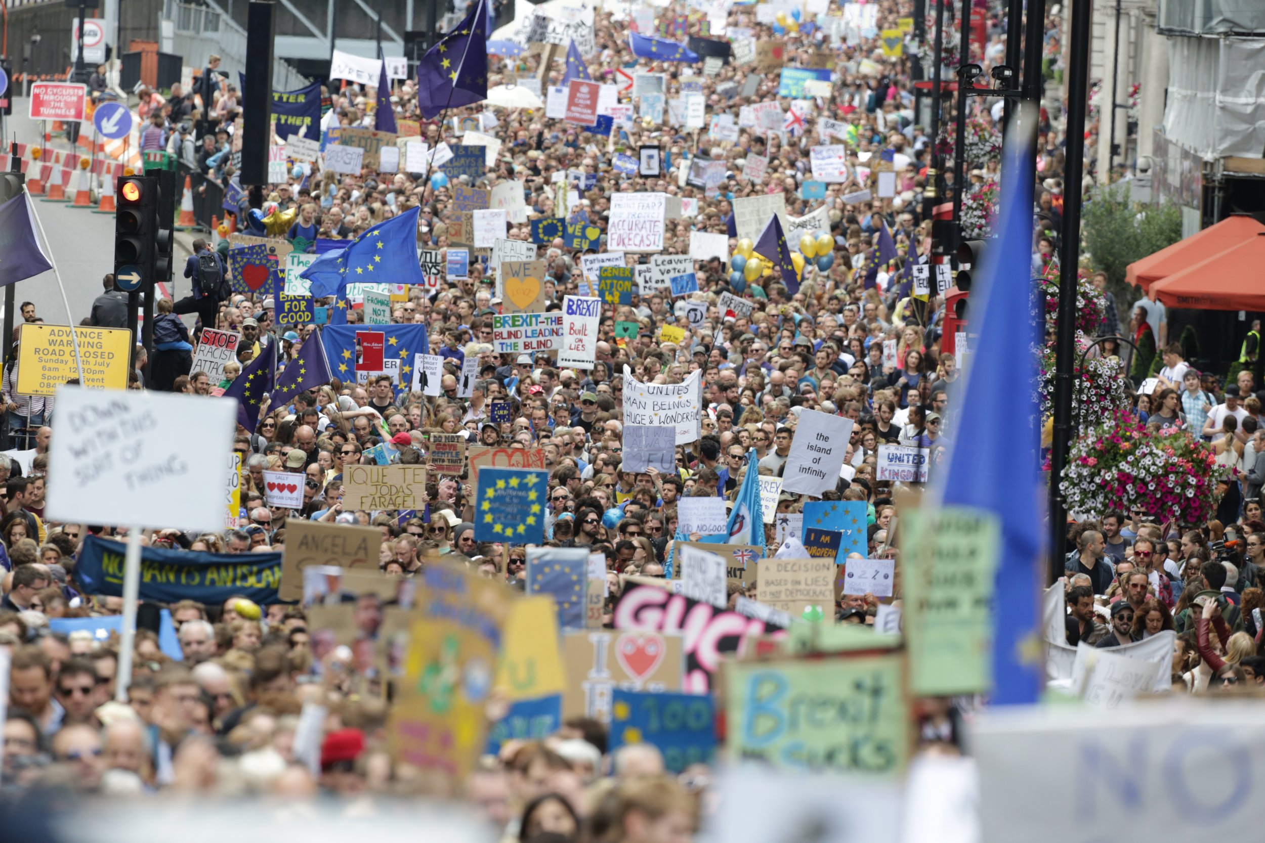 Brexit demonstration