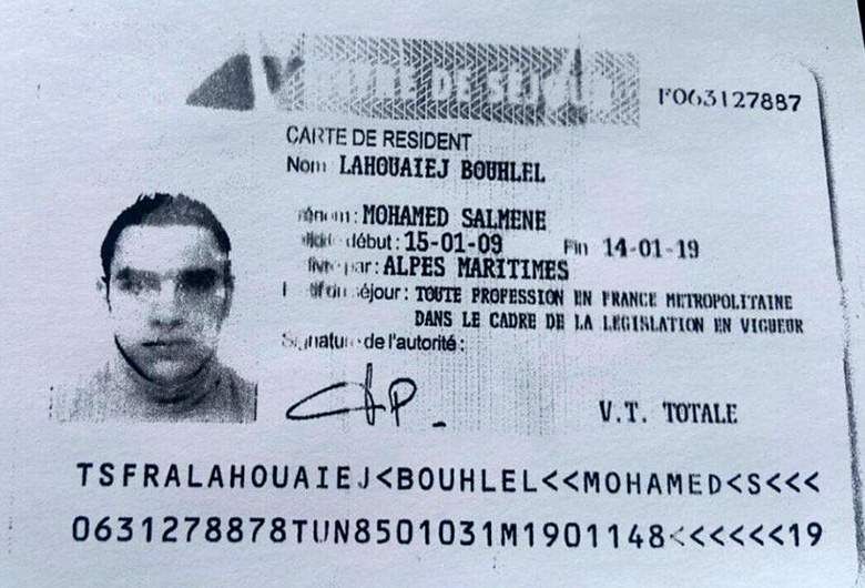 Mohamed Bouhlel, Nice truck attacker.