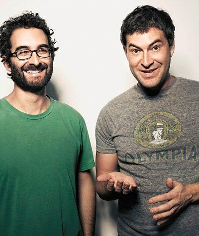 Jay Duplass and brother Mark Duplass