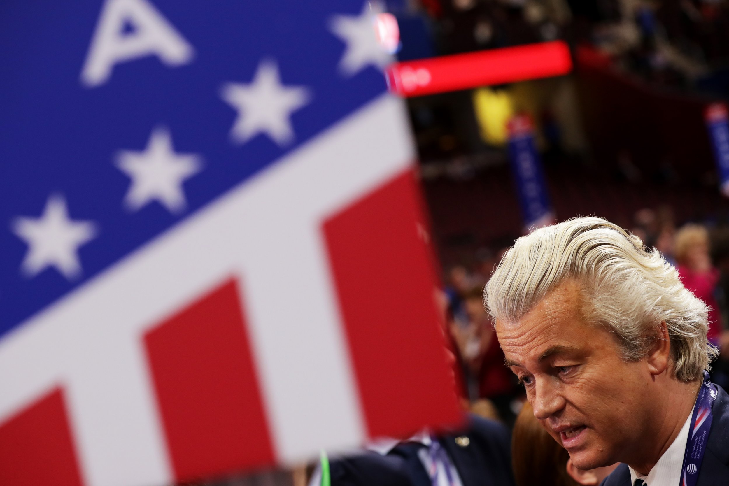 Geert Wilders At The Republican National Convention
