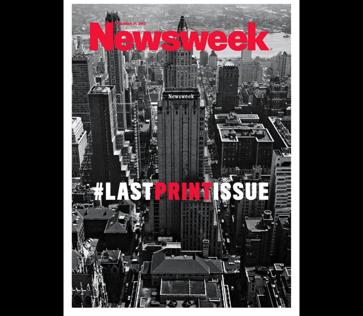 Newsweek Last Print Cover
