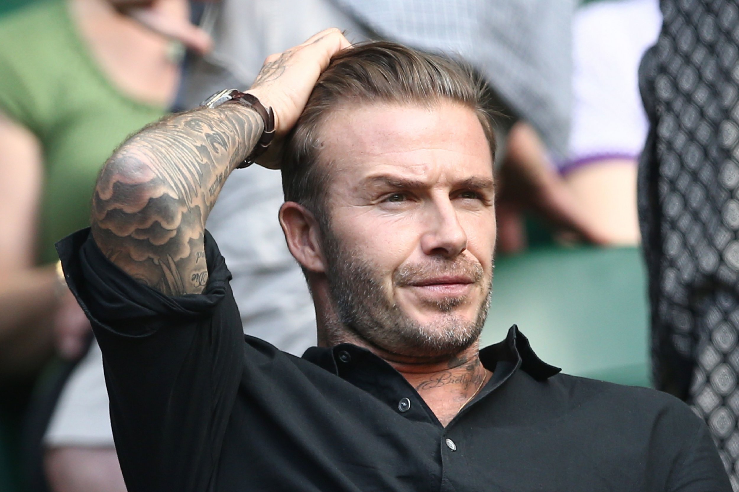 Ex Manchester United star David Beckham.