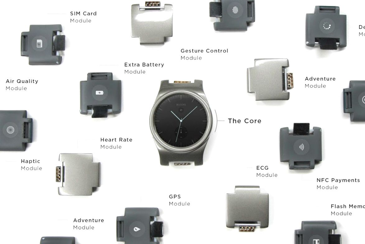 smartwatch blocks modular wearables