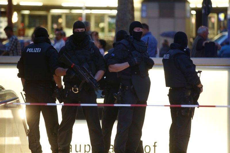 Special force police officers in Munich