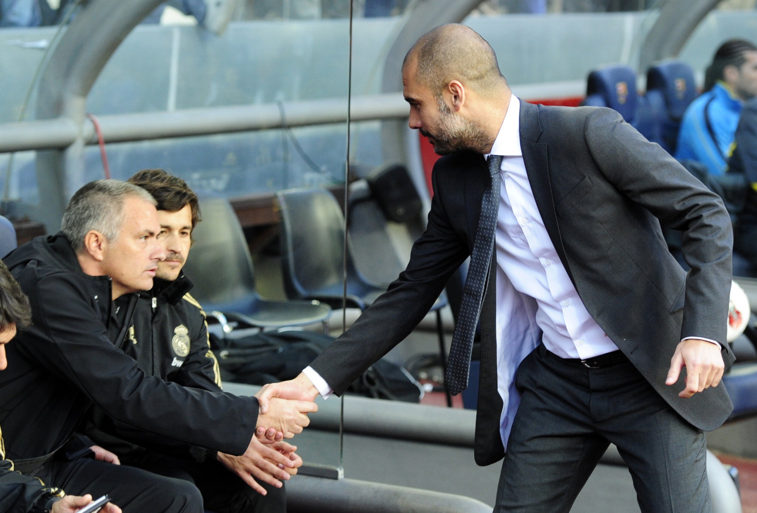 Jose Mourinho and Pep Guardiola