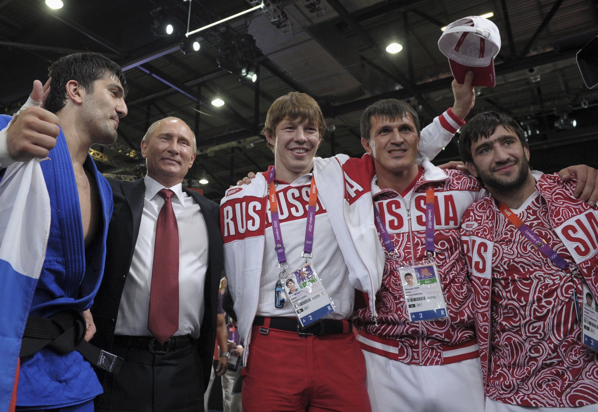 Vladimir Putin at the Olympics