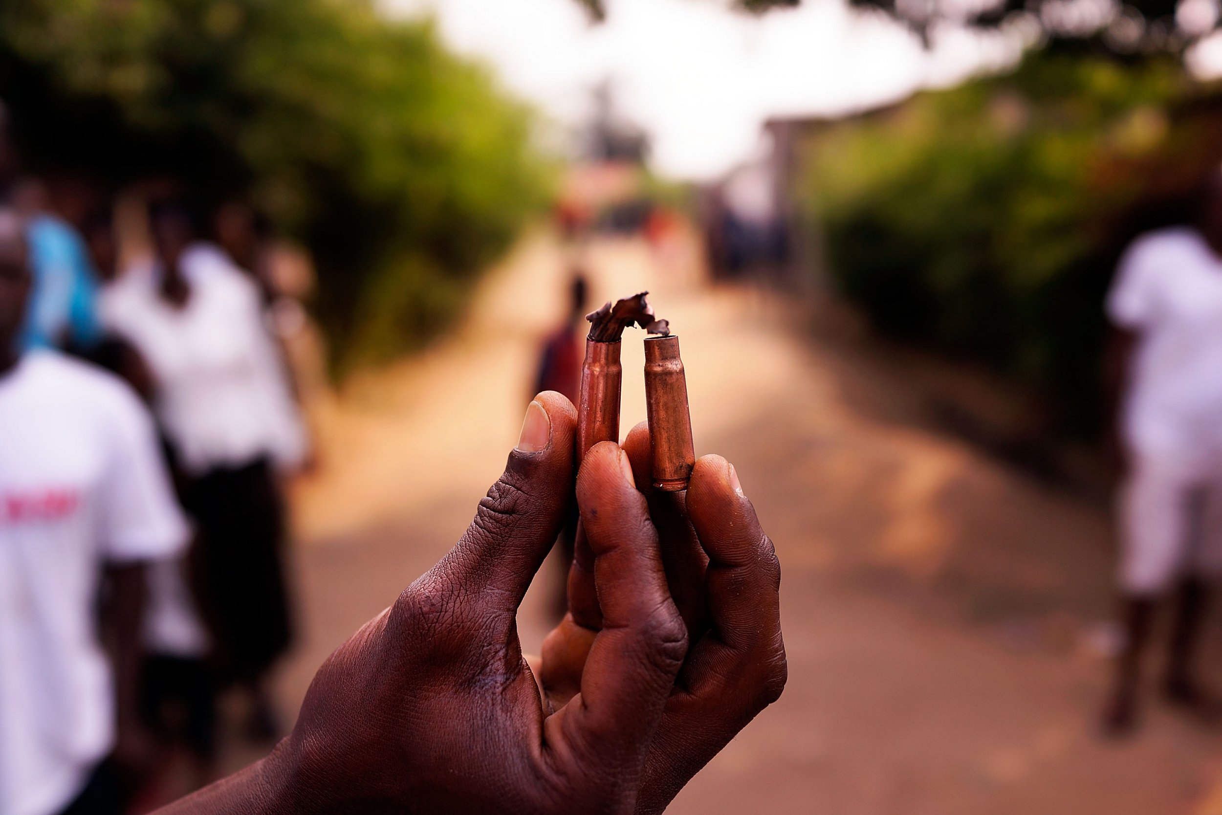 Burundi bullet casings