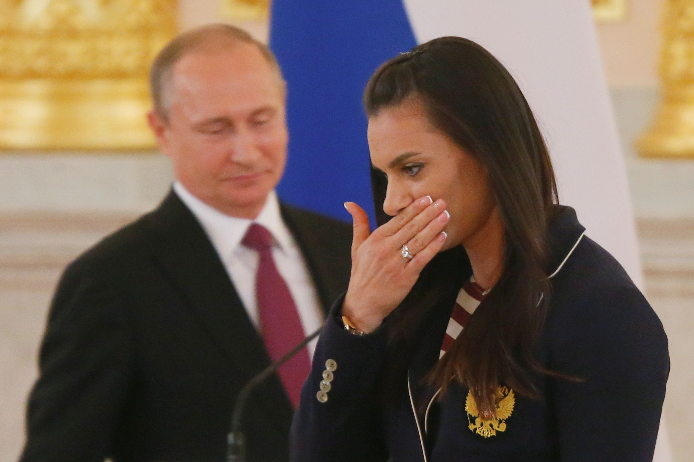 Vladimir Putin and Yelena Isinbayeva