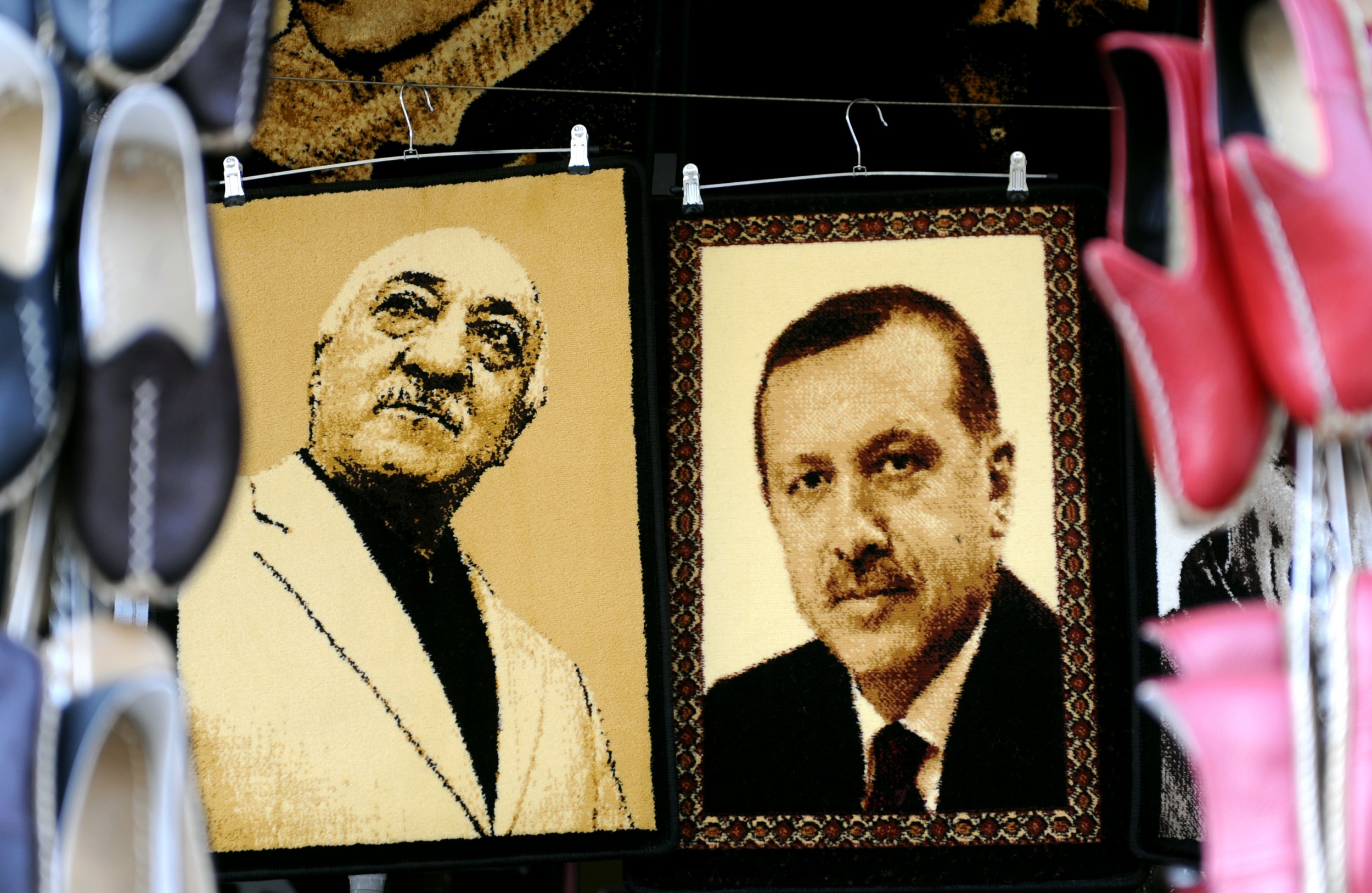 Fethullah Gulen and Recep Tayyip Erdogan