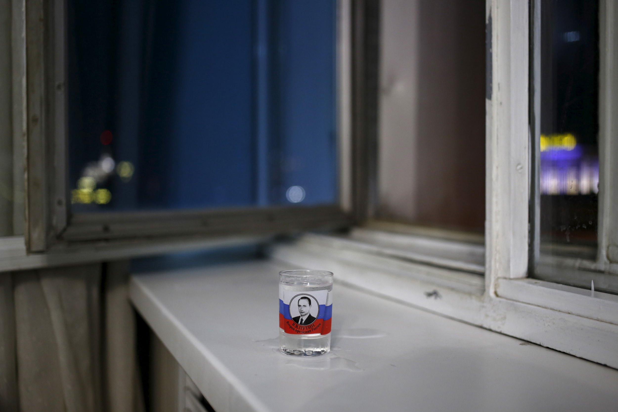 Putin Vodka glass