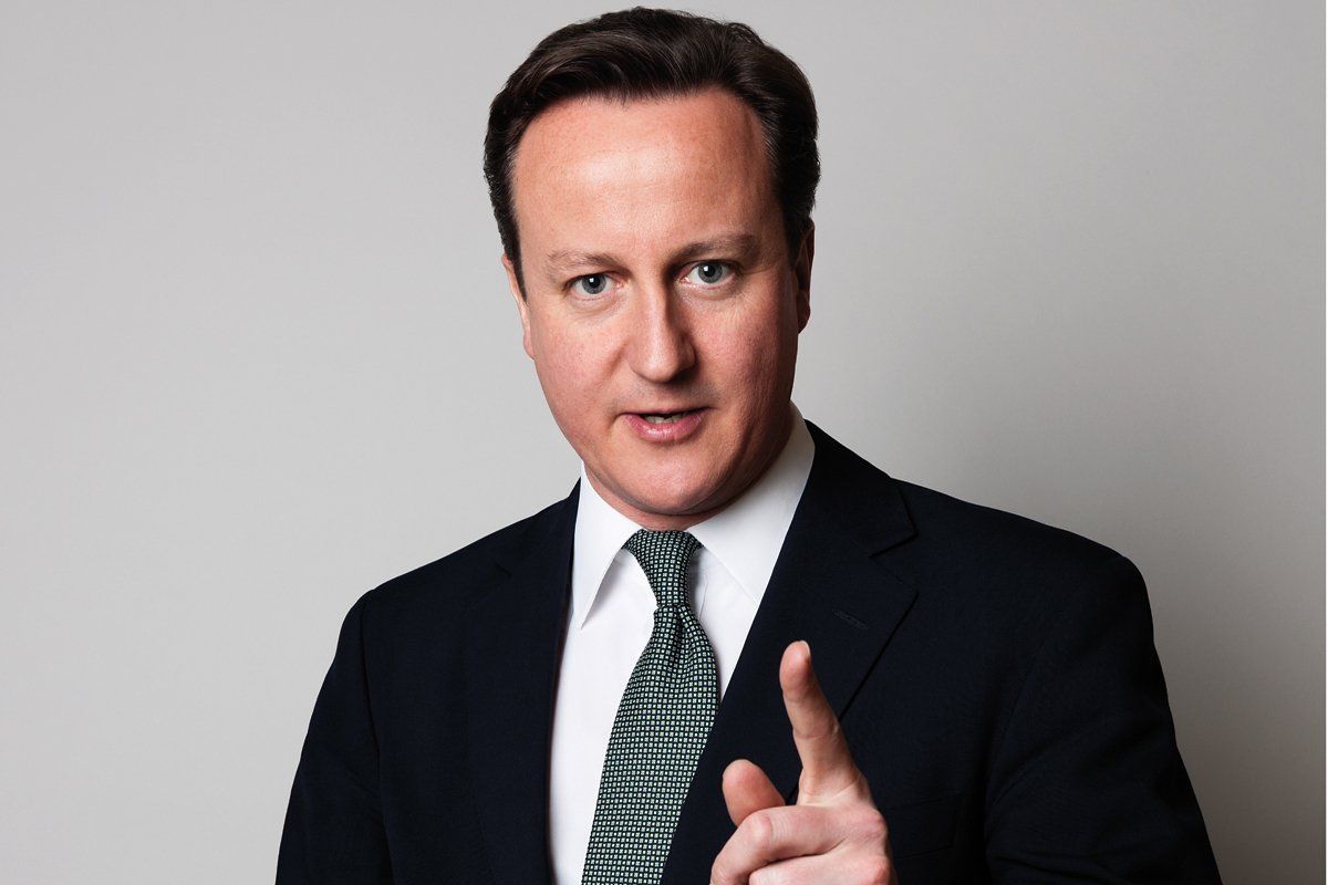 British Prime Minister David Cameron