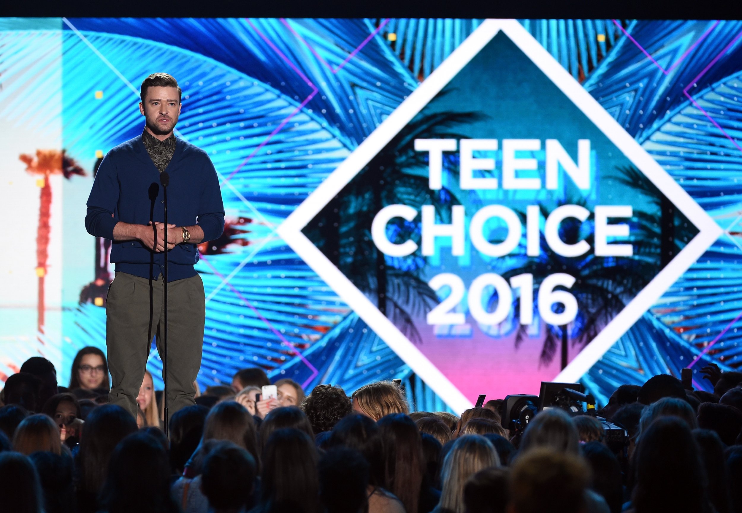 Justin Timberlake at Teen Choice Awards