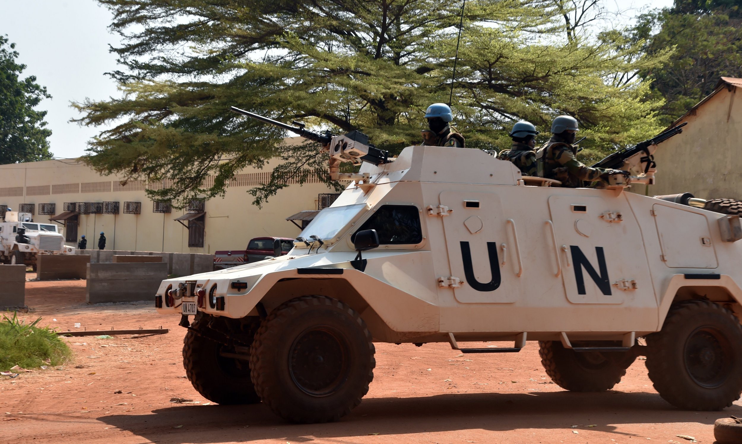 U.N. peacekeepers in Central African Republic