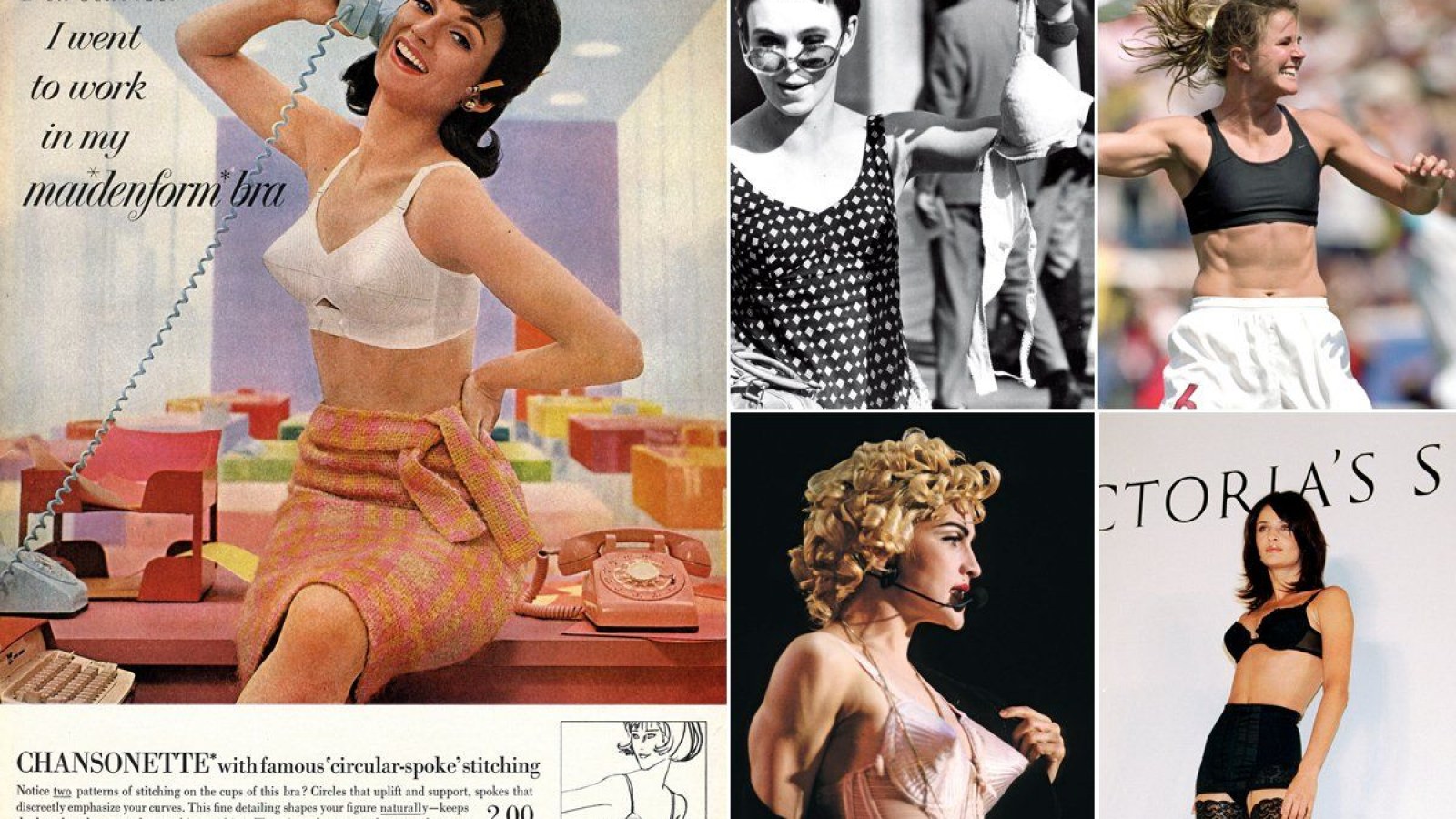 Women's News: Vintage Bras From The 1950s Put Madonna's Cone Bras