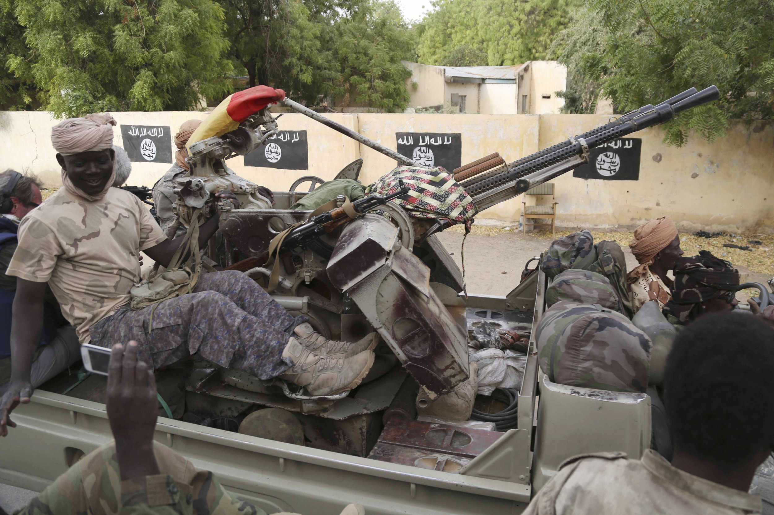 Boko Haram flags