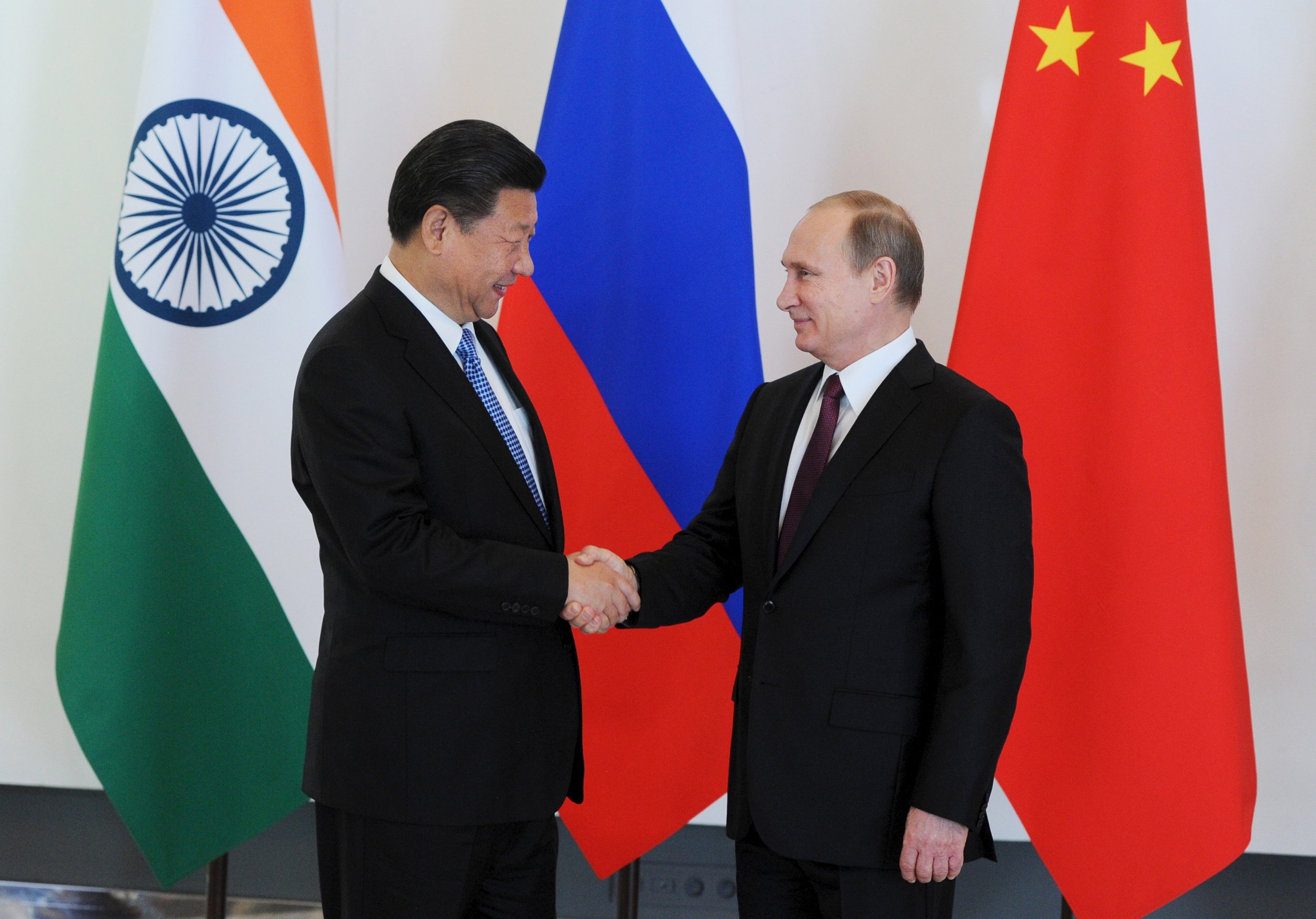 Vladimir Putin and Xi Jinping