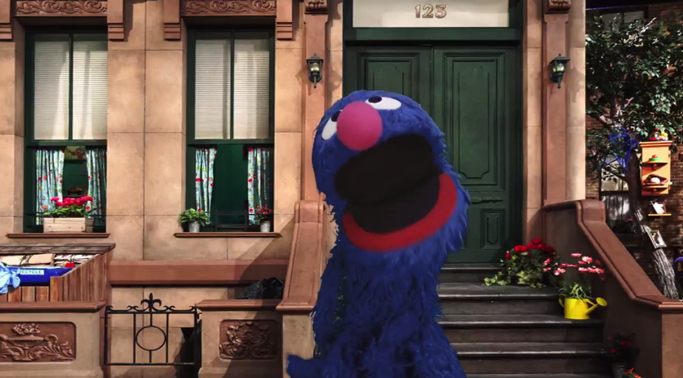 Watch Sesame Street S Grover Cheer On The Refugee Olympic Team
