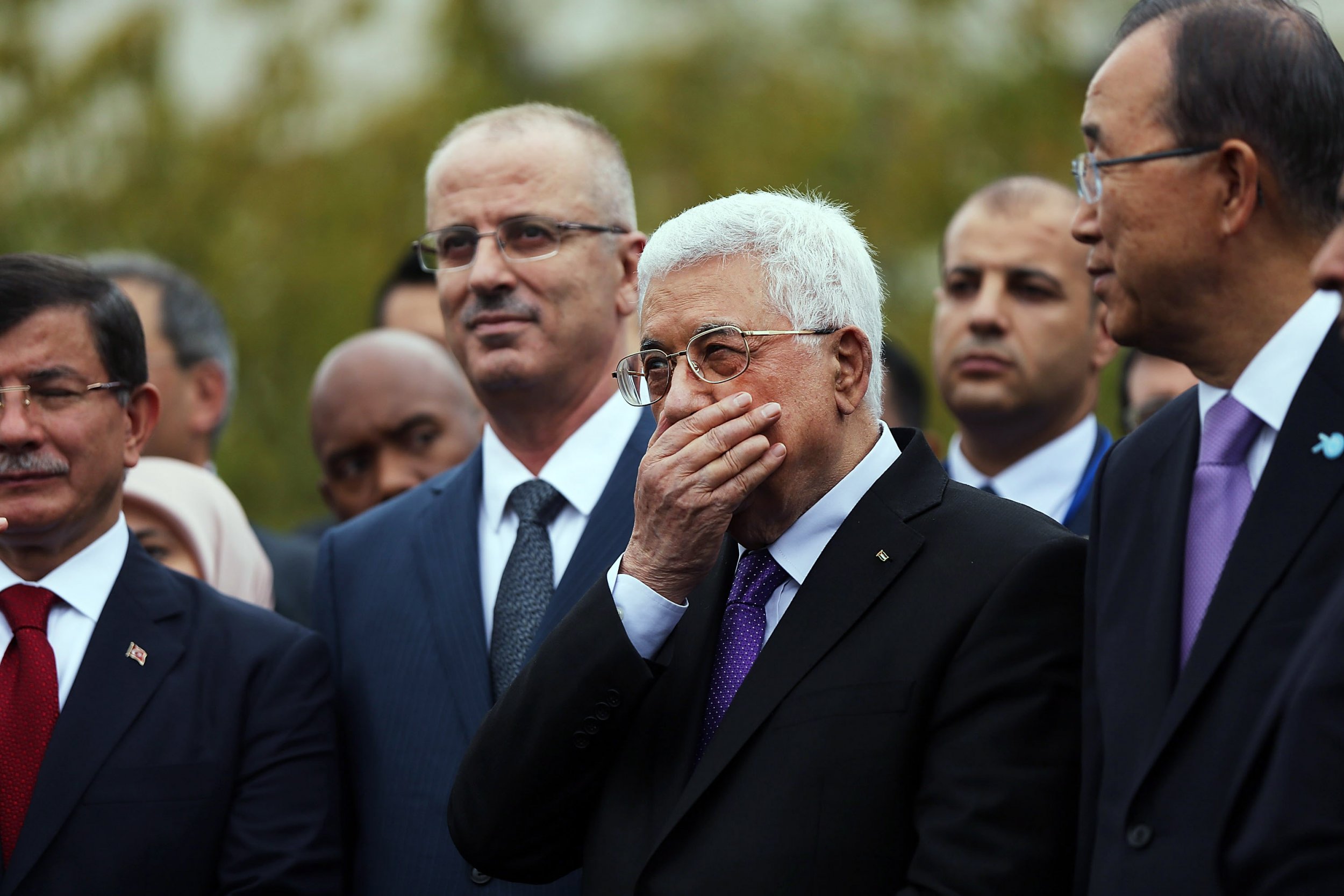 Palestinian President Mahmoud Abbas