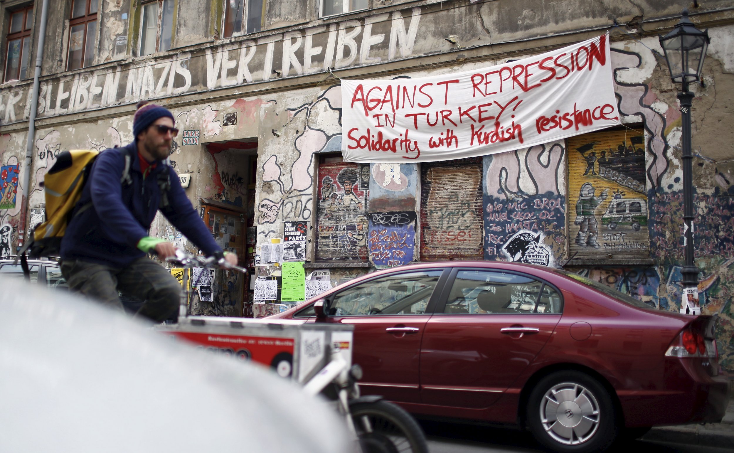 Squatter house in Berlin