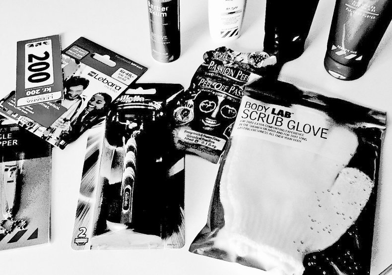 Some of the items Daniel's family packed for him upon his release