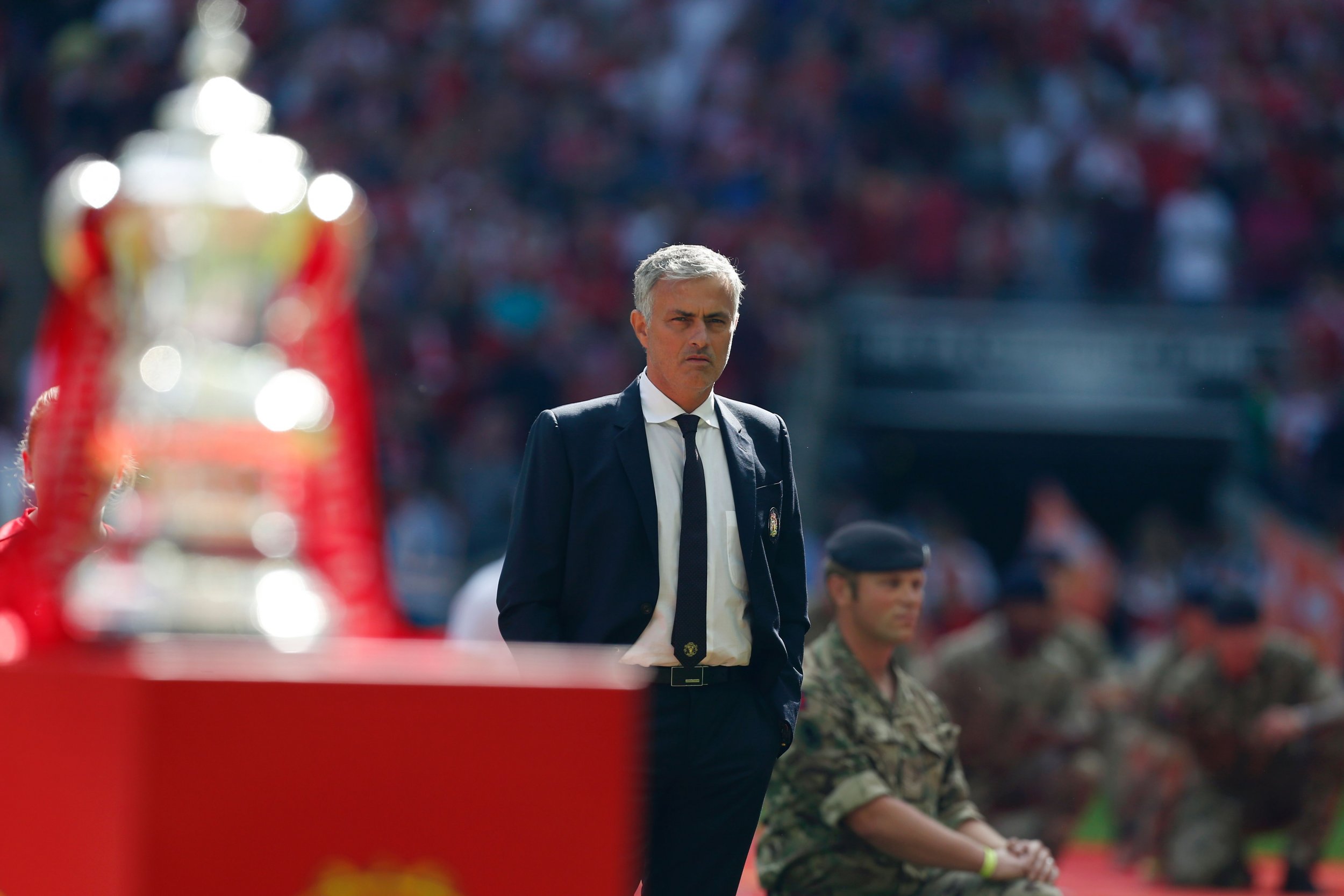 Jose Mourinho Manchester United Manager Dedicates Victory To Louis Van Gaal Newsweek 