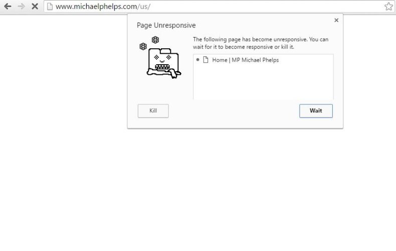 Michael Phelps website gold hackers