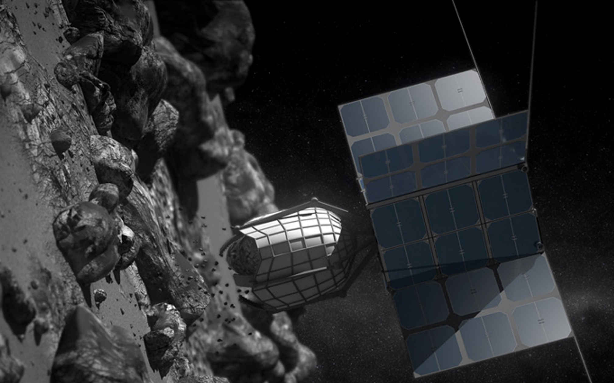 space asteroid mining prospector