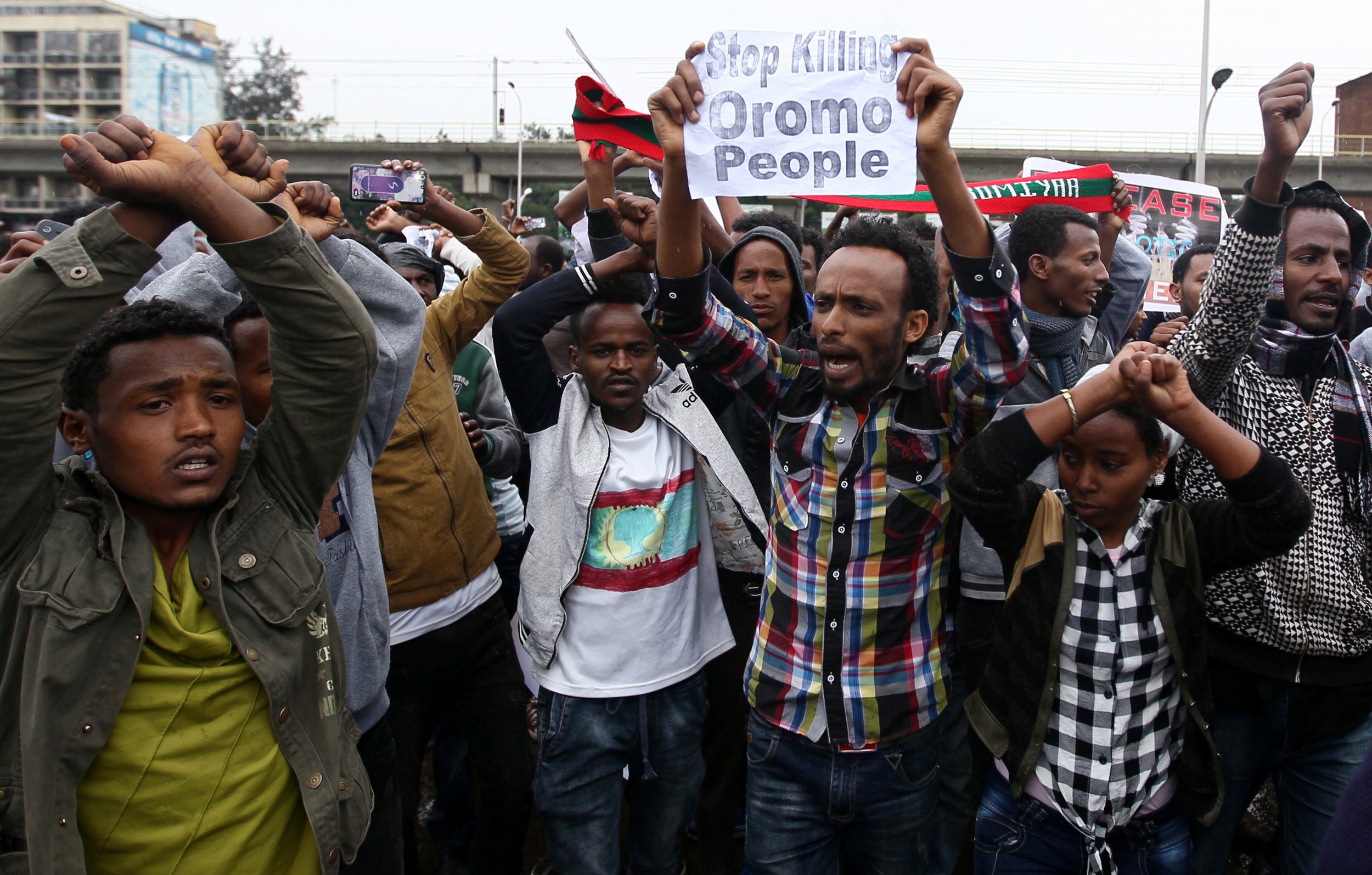 Ethiopia protesters