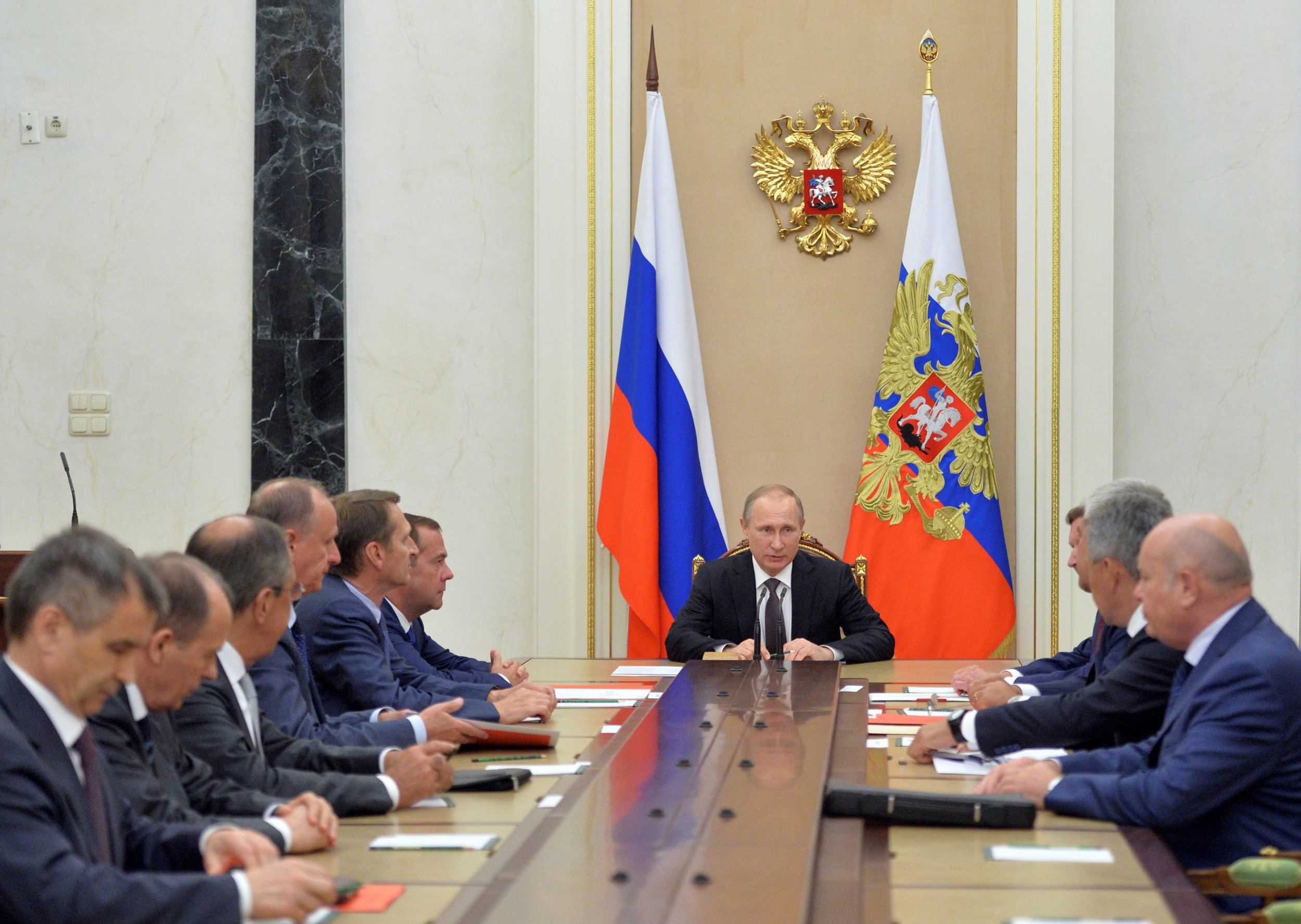 Vladimir Putin and security council