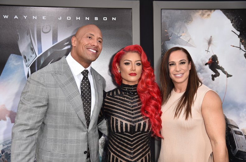Dwayne Johnson and Dany Garcia