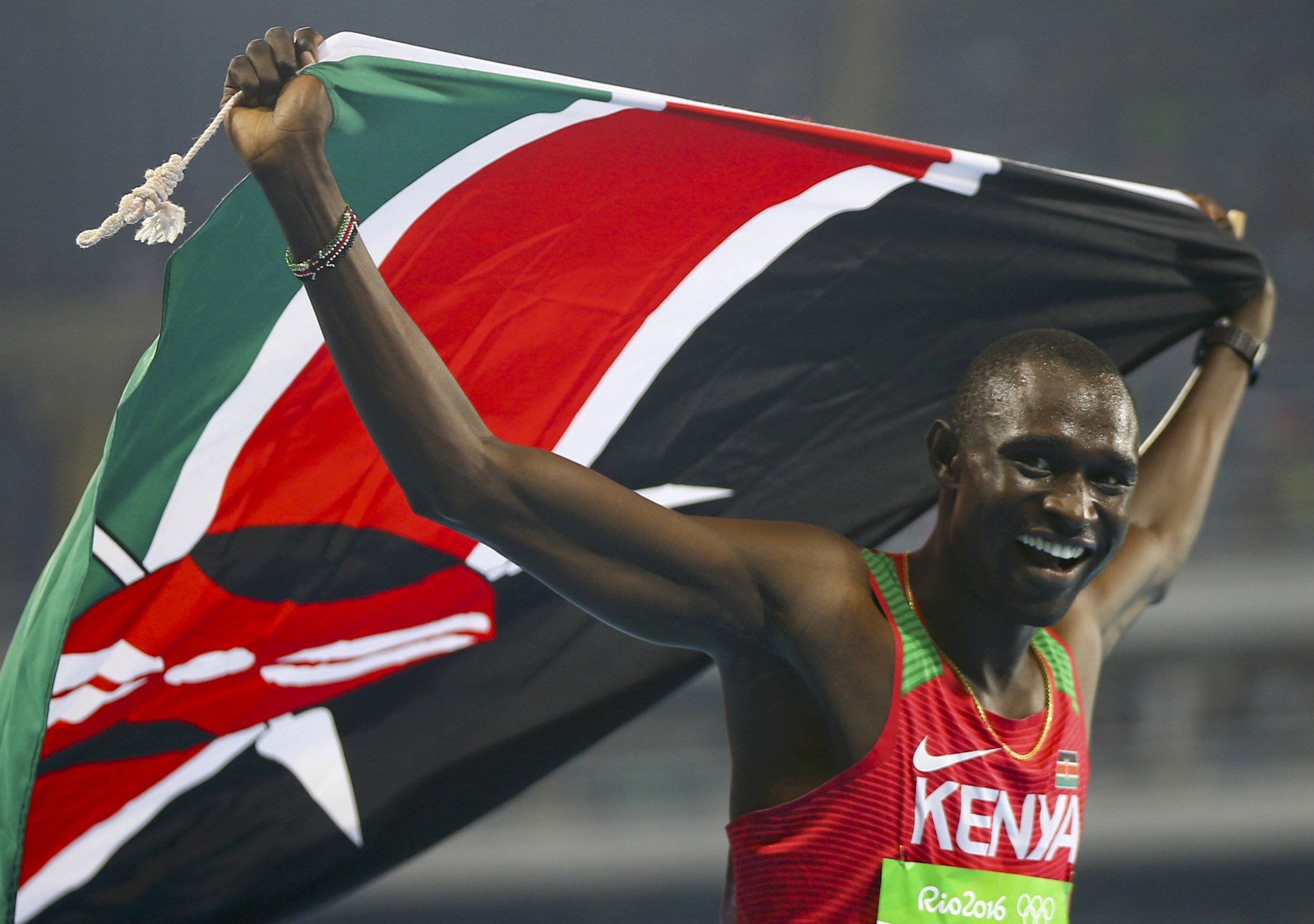 Kenya's David Rudisha