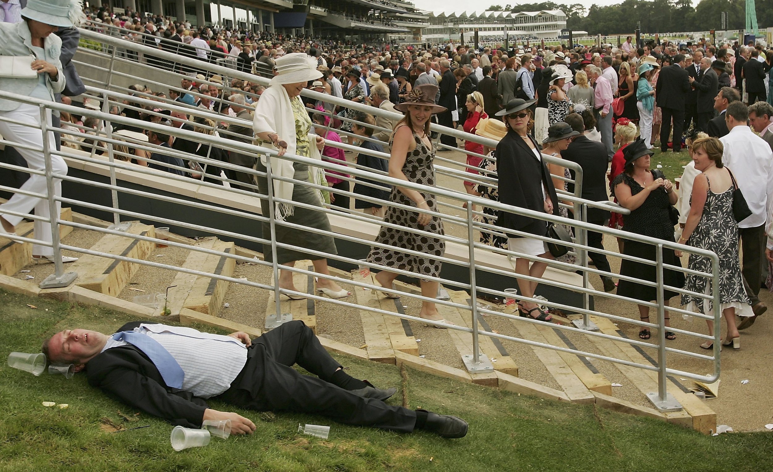 Ascot Drunk Man