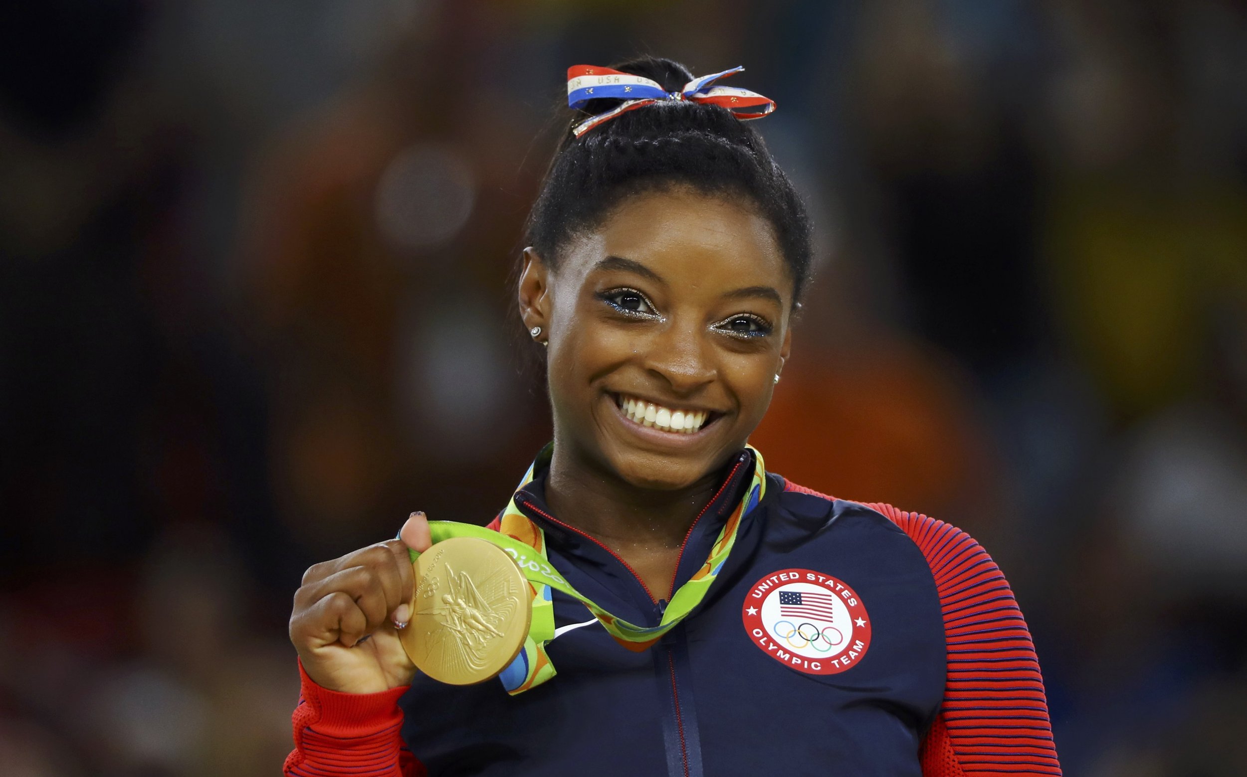 Rio 16 Simone Biles Wins Record Matching Fourth Gold Medal