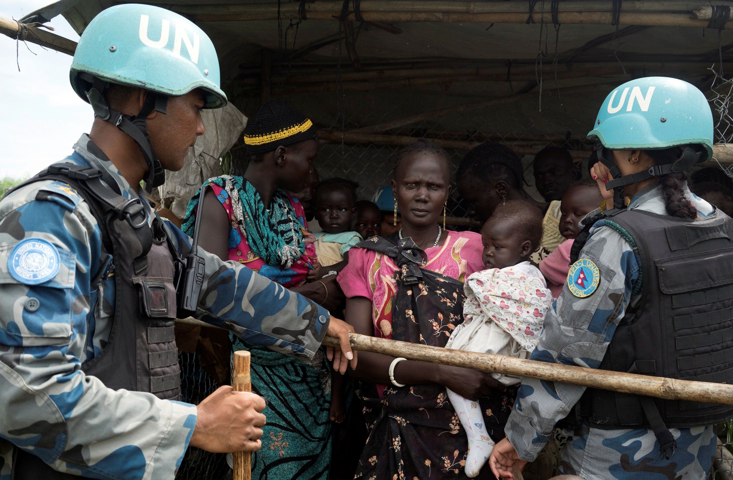 U.N. peacekeepers South Sudan