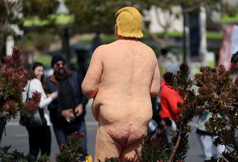 Trump statue