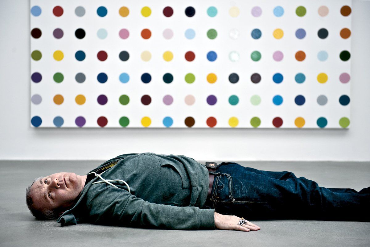 Damien Hirst s Spot Paintings Take Over the World