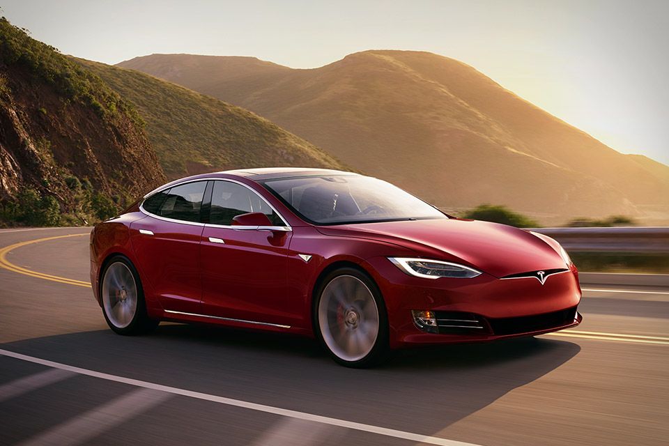 tesla model s p100D ludicrous acceleration